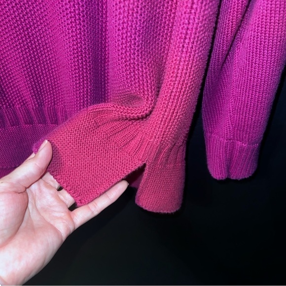 Barbour Deep Pink Rouge Stokehold Knit Sweater Size 8
Like New minimalist - Picture 4 of 11